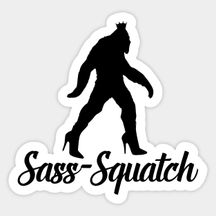 Sass Squatch Sticker